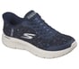 Skechers Slip-ins: GO WALK Flex - Naomi, NAVY / MULTI, full image number 3