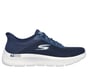 Skechers Slip-ins: GO WALK Flex - Carla, NAVY / WHITE, full image number 0