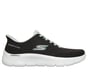 Skechers Slip-ins: GO WALK Flex - Azriel, BLACK / LIGHT BLUE, full image number 0
