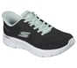 Skechers Slip-ins: GO WALK Flex - Azriel, BLACK / LIGHT BLUE, full image number 3