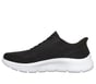 Skechers Slip-ins: GO WALK Flex - Azriel, BLACK / WHITE, full image number 4