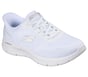 Skechers Slip-ins: GO WALK Flex - Azriel, WHITE / SILVER, full image number 3