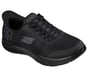 Skechers Slip-ins: GO WALK Flex - Lily Rose, BLACK, full image number 3