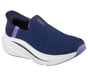 Skechers Slip-ins: GO WALK Max Cushioning Arch Fit - Camilla, NAVY / LAVENDER, full image number 3