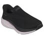 Skechers Slip-ins: GO WALK Max Cushioning Arch Fit - Lara, BLACK / MAUVE, full image number 3