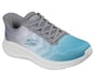 Skechers Slip-ins: GO WALK Now - Khloe, GRIS / BLEU, full image number 3