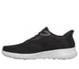 Skechers Slip-ins: GO WALK Joy - Dana, BLACK / BLUE, full image number 4