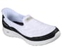 Skechers Slip-ins: GO WALK Joy - Cozy Fit Cozy Easy, WHITE / BLACK, full image number 3