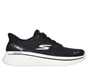 Skechers Slip-ins Relaxed Fit: GO WALK Arch Fit N-Joy, BLACK / WHITE, full image number 0