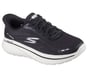 Skechers Slip-ins Relaxed Fit: GO WALK Arch Fit N-Joy, BLACK / WHITE, full image number 1