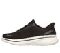 Skechers Slip-ins Relaxed Fit: GO WALK Arch Fit N-Joy, BLACK / WHITE, full image number 4