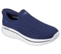 Skechers Slip-ins Relaxed Fit: GO WALK Arch Fit N-Joy - Arianne, NAVY / WHITE, full image number 3