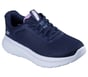 GO WALK Arch Fit N-Joy - Amira, NAVY / LAVENDER, full image number 3
