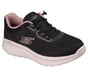 Relaxed Fit: GO WALK Arch Fit N-Joy - Ellie, NEGRO / ROSA, full image number 3
