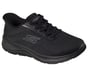Skechers Slip-ins GO WALK Flex Plus, BLACK, full image number 3