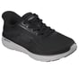 Skechers Slip-ins GO WALK Flex Plus, BLACK / GRAY, full image number 3