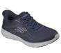 Skechers Slip-ins GO WALK Flex Plus, NAVY / LAVENDER, full image number 3
