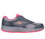 Skechers GO RUN Consistent - Vivid Horizon, GRAY / PINK, full image number 6