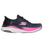 Skechers Slip-ins: Max Cushioning Propulsion - Vitality, BLACK / HOT PINK, full image number 0