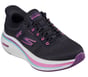 Skechers Slip-ins: GO RUN Elevate 2.0 - Banyan, BLACK / PINK, full image number 3