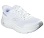 Skechers Slip-ins: Max Cushioning Hyper Craze 2.0, WHITE / SILVER, full image number 3
