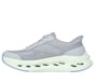 Skechers Slip-ins: Max Cushioning Glide-Step - Hartford, GRAY / LIME, full image number 4