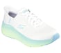 Skechers Slip-ins: Max Cushioning Elite 2.0, WHITE / BLUE / LIME, full image number 3