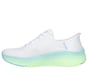 Skechers Slip-ins: Max Cushioning Elite 2.0, WHITE / BLUE / LIME, full image number 4