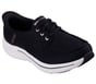 Skechers Slip-ins: Max Cushioning Lite Aura - Corinne, BLACK / WHITE, full image number 3