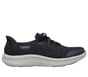 Skechers Slip-ins: Max Cushioning Lite Aura - Quinn, BLACK / WHITE, full image number 0
