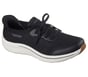 Skechers Slip-ins: Max Cushioning Lite Aura - Quinn, BLACK / WHITE, full image number 3