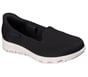 Skechers Slip-ins: Glide-Step Serene - Katherine, BLACK / WHITE, full image number 3