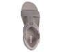 Skechers Slip-ins: GO WALK Massage Fit Sandal - Confetti Sky, TAUPE / MULTI, full image number 1