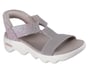 Skechers Slip-ins: GO WALK Massage Fit Sandal - Confetti Sky, TAUPE / MULTI, full image number 3