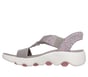 Skechers Slip-ins: GO WALK Massage Fit Sandal - Confetti Sky, TAUPE / MULTI, full image number 4