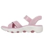 Skechers Slip-ins: GO WALK Massage Fit Sandal - Heather, PINK, full image number 4