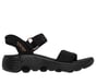 Skechers Slip-ins: GO WALK Massage Fit Sandal - Darcy, BLACK / ROSE GOLD, full image number 0