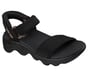 Skechers Slip-ins: GO WALK Massage Fit Sandal - Darcy, BLACK / ROSE GOLD, full image number 1