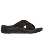 GO WALK Arch Fit 2.0 Sandal - Grace, BLACK, full image number 0
