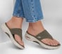 GO WALK Arch Fit 2.0 Sandal - Ashley, OLIVE, full image number 1