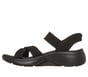 Skechers Slip-ins: GO WALK Arch Fit 2.0 Sandal - Francesca, BLACK, full image number 4