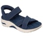 Skechers Slip-ins: GO WALK Arch Fit 2.0 Sandal - Francesca, NAVY, full image number 3