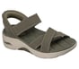 Skechers Slip-ins: GO WALK Arch Fit 2.0 Sandal - Francesca, OLIVE, full image number 3