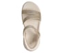 Skechers Slip-ins Martha Stewart: GO WALK Arch Fit 2.0 Sandal - Brilliance, NATURAL, full image number 1