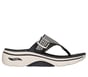 GO WALK Arch Fit 2.0 Sandal - Resort Day, BLACK / NATURAL, full image number 0