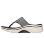 GO WALK Arch Fit 2.0 Sandal - Resort Day, BLACK / NATURAL, full image number 4