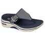 GO WALK Arch Fit 2.0 Sandal - Resort Day, NAVY / NATURAL, full image number 3