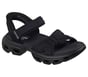 Skechers Slip-ins: GO WALK Glide-Step Bliss Sandal - Reese, BLACK, full image number 3