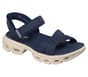 Skechers Slip-ins: GO WALK Glide-Step Bliss Sandal - Reese, NAVY, full image number 3