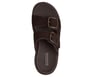 GO WALK Glide-Step 2.0 Sandal - Macy, DARK BROWN, full image number 1